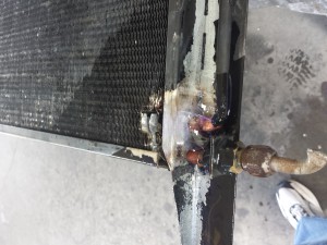 Peterbilt Condenser Repair